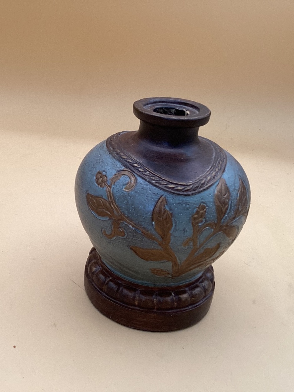 Small decorative vase or bottle
